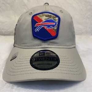 Buffalo Bills Men's Salute the Service New Era 9Twenty Adjustable Cap Size OSFM